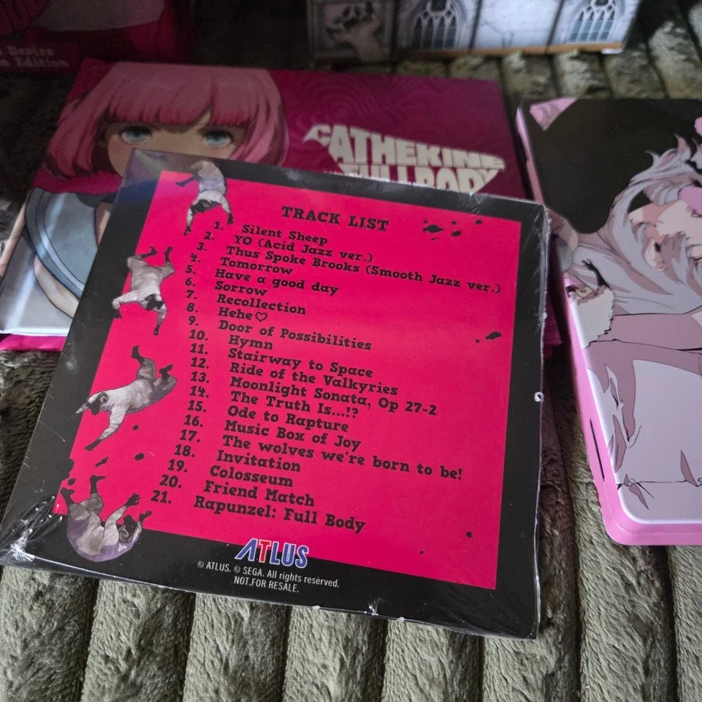 Catherine Full Body Hearts Desire Premium Edition PS4 Atlus Steelbook Sheep